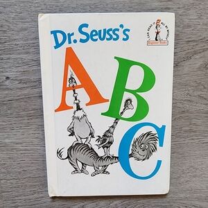 Dr. Seuss ABC Vintage Hardcover Children's Illustrated Fiction Picture Book 1963